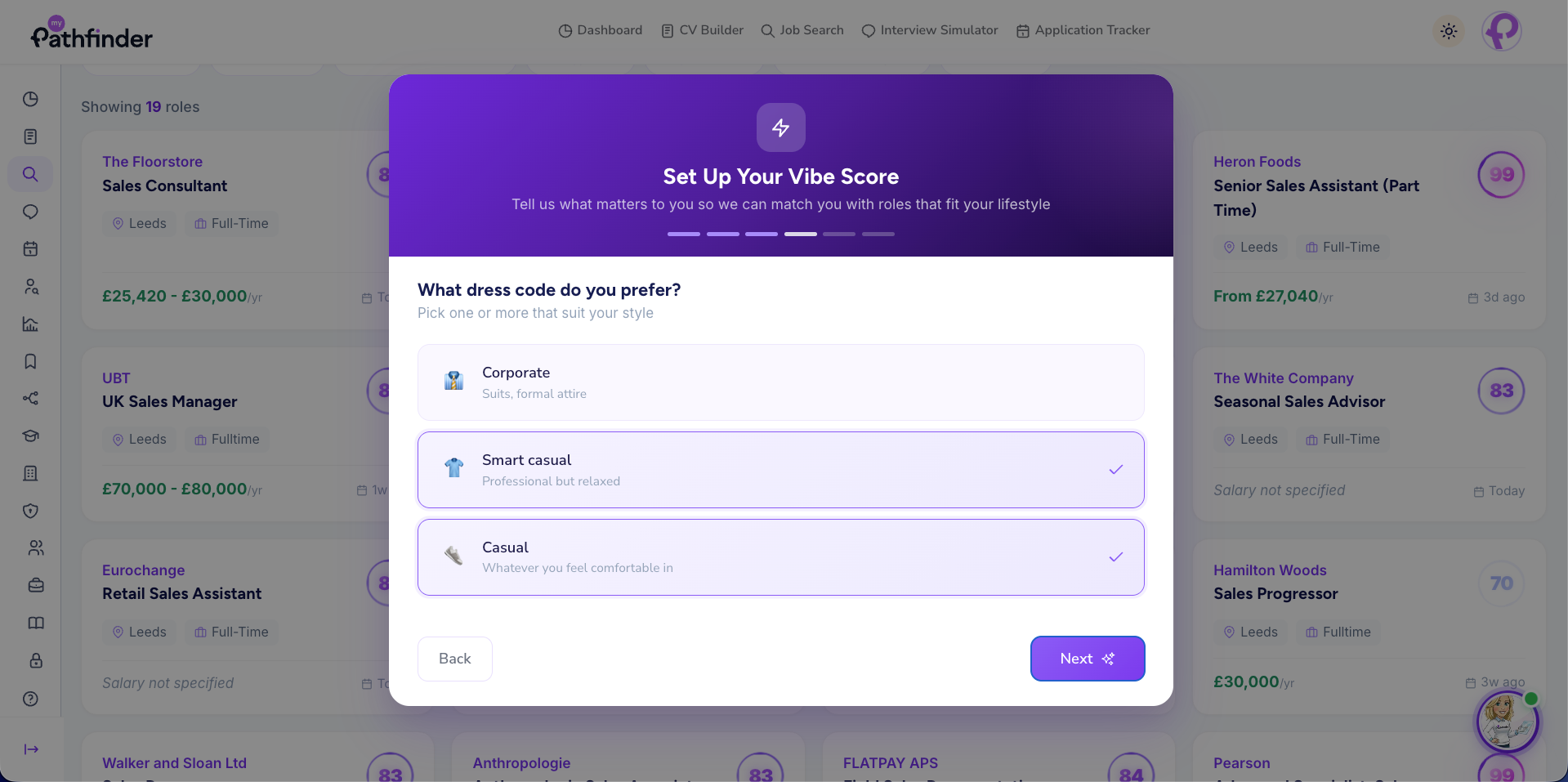 Job Search & Vibe Match