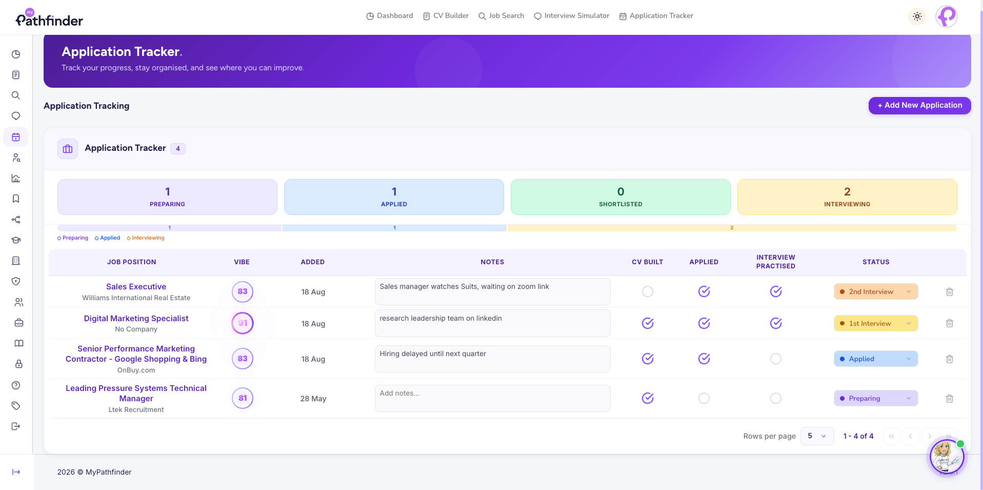 Application Tracker